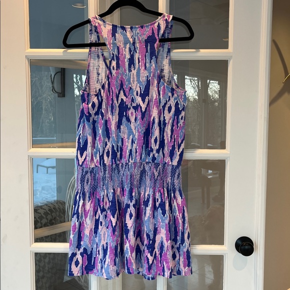 Tideline Amethyst One Too Many Knit Smock Waist Tank Dress New - Picture 5 of 6